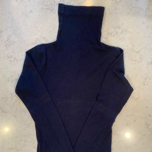 Club Monaco navy turtleneck